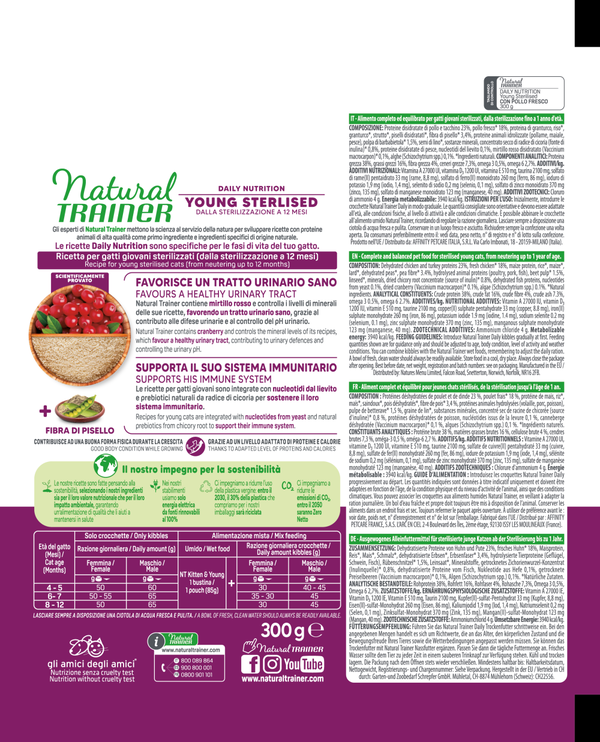 DAILY NUTRITION YOUNG STERILISED CON POLLO FRESCO