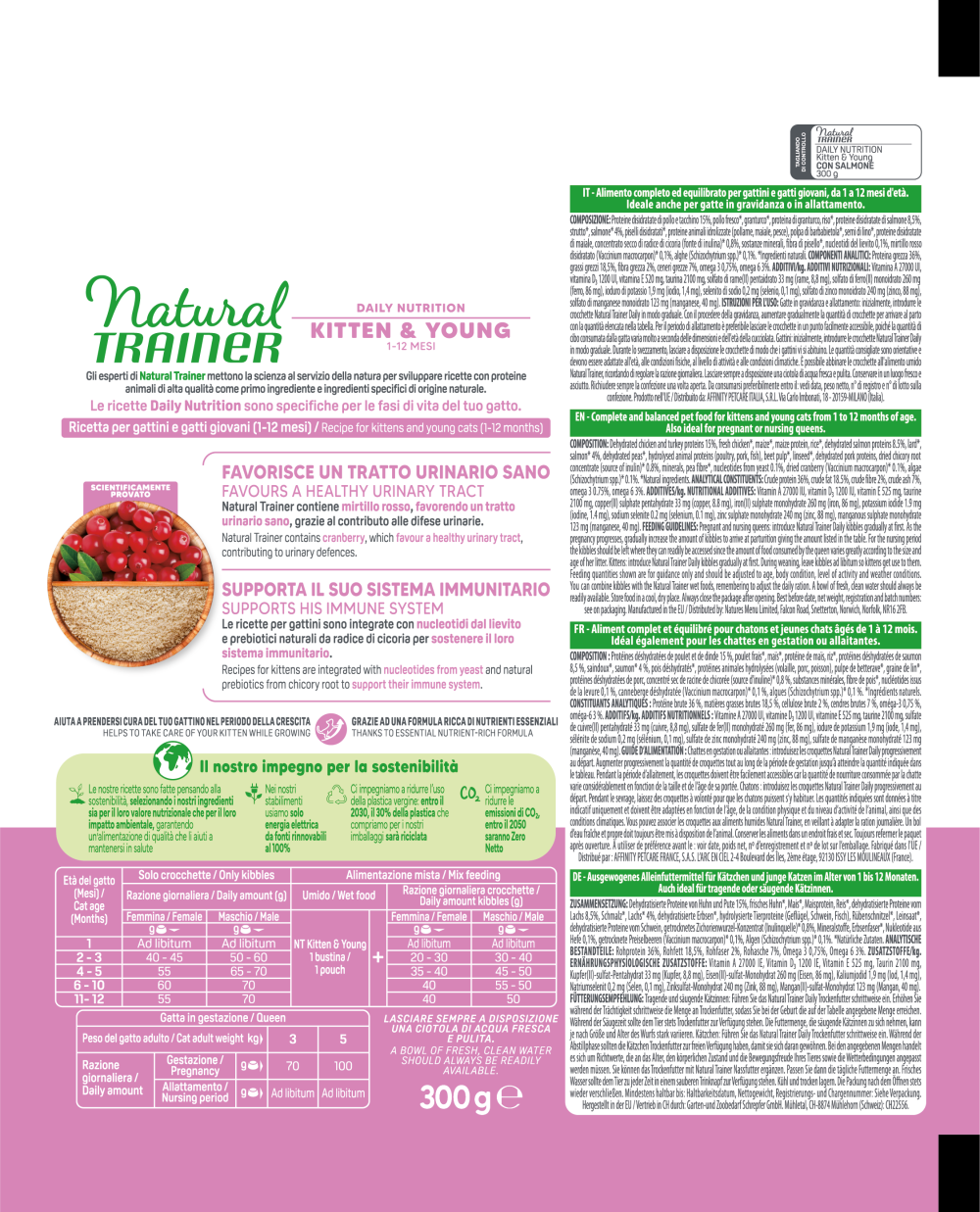 DAILY NUTRITION KITTEN&YOUNG CON SALMONE
