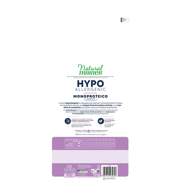 NATURAL TRAINER HYPOALLERGENIC LIMITED INGREDIENTS WITH DUCK