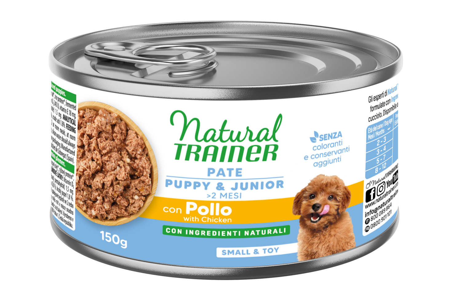 MAINTENANCE S&T PUPPY&JUNIOR CHICKEN WET