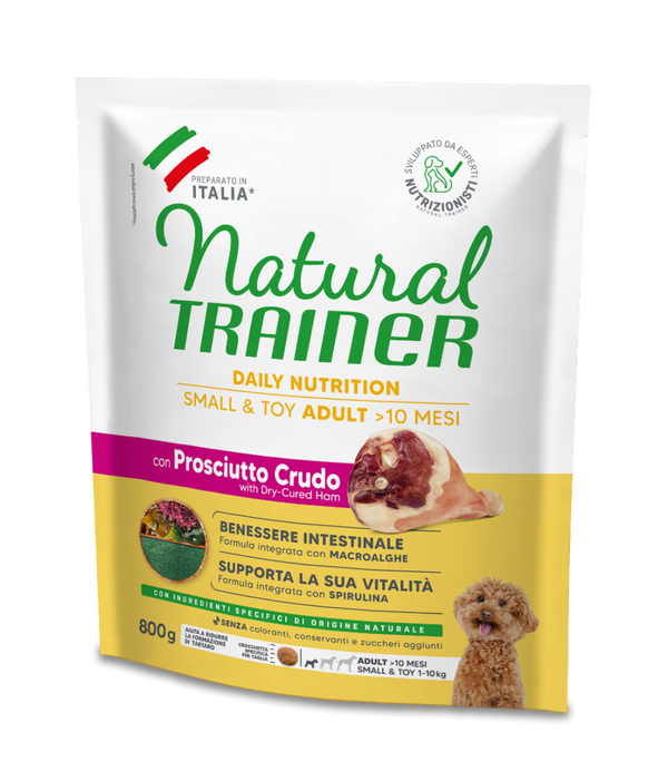 DAILY NUTRITION SMALL&TOY ADULT WITH DRY-CURED HAM