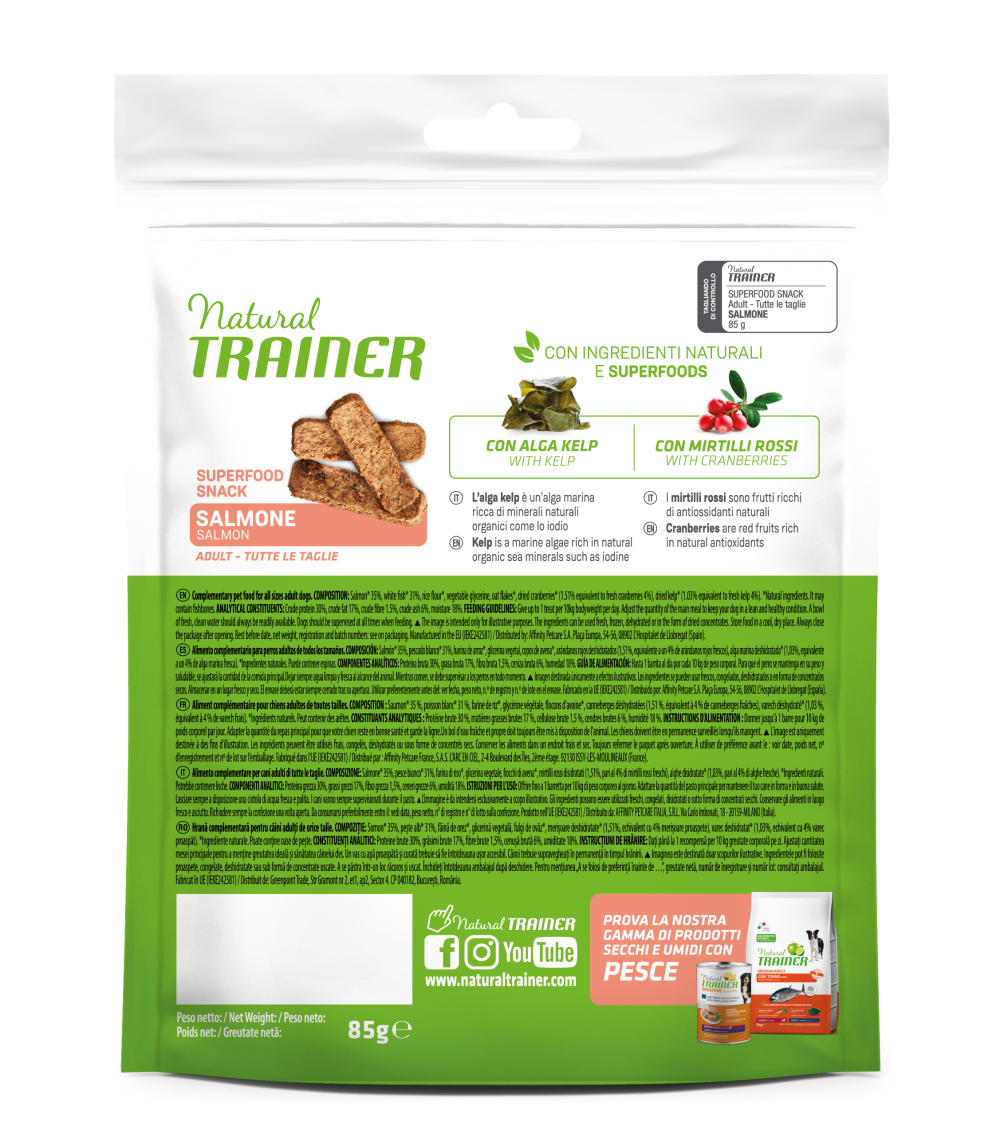 SUPERFOODS SNACKS SALMONE