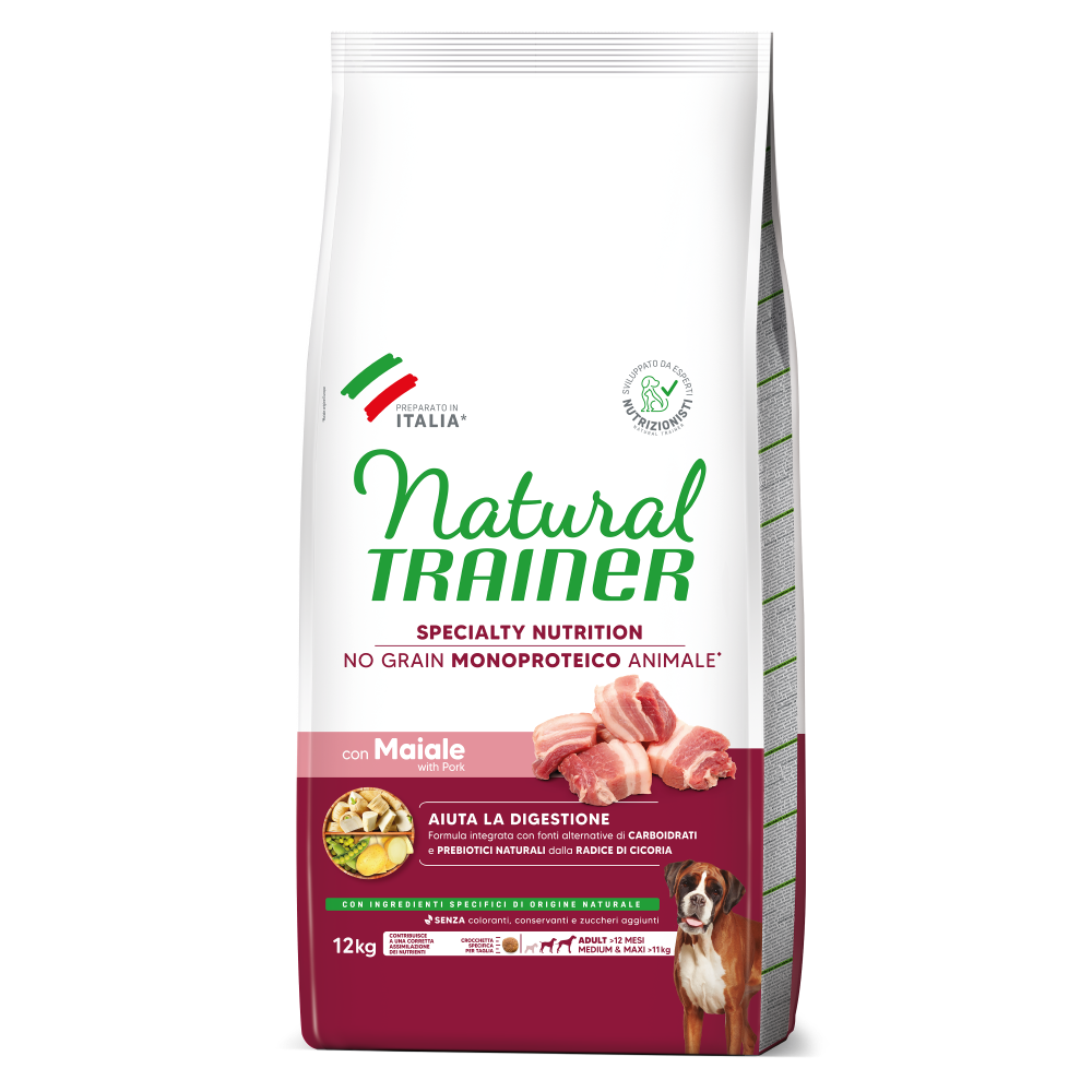 SPECIALTY NUTRITION NO GRAIN MONOPROTEICO ANIMALE ADULT WITH PORK