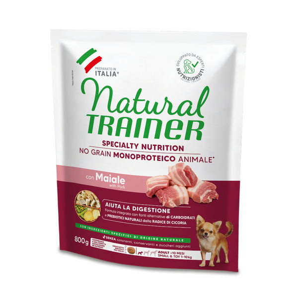 SPECIALTY NUTRITION NO GRAIN MONOPROTEICO ANIMALE SMALL&TOY ADULT WITH PORK