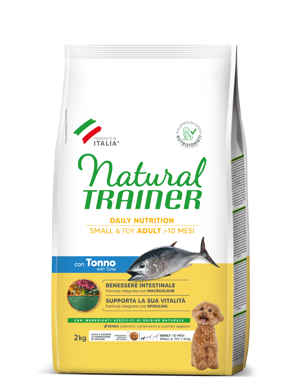 DAILY NUTRITION SMALL&TOY ADULT CON TONNO