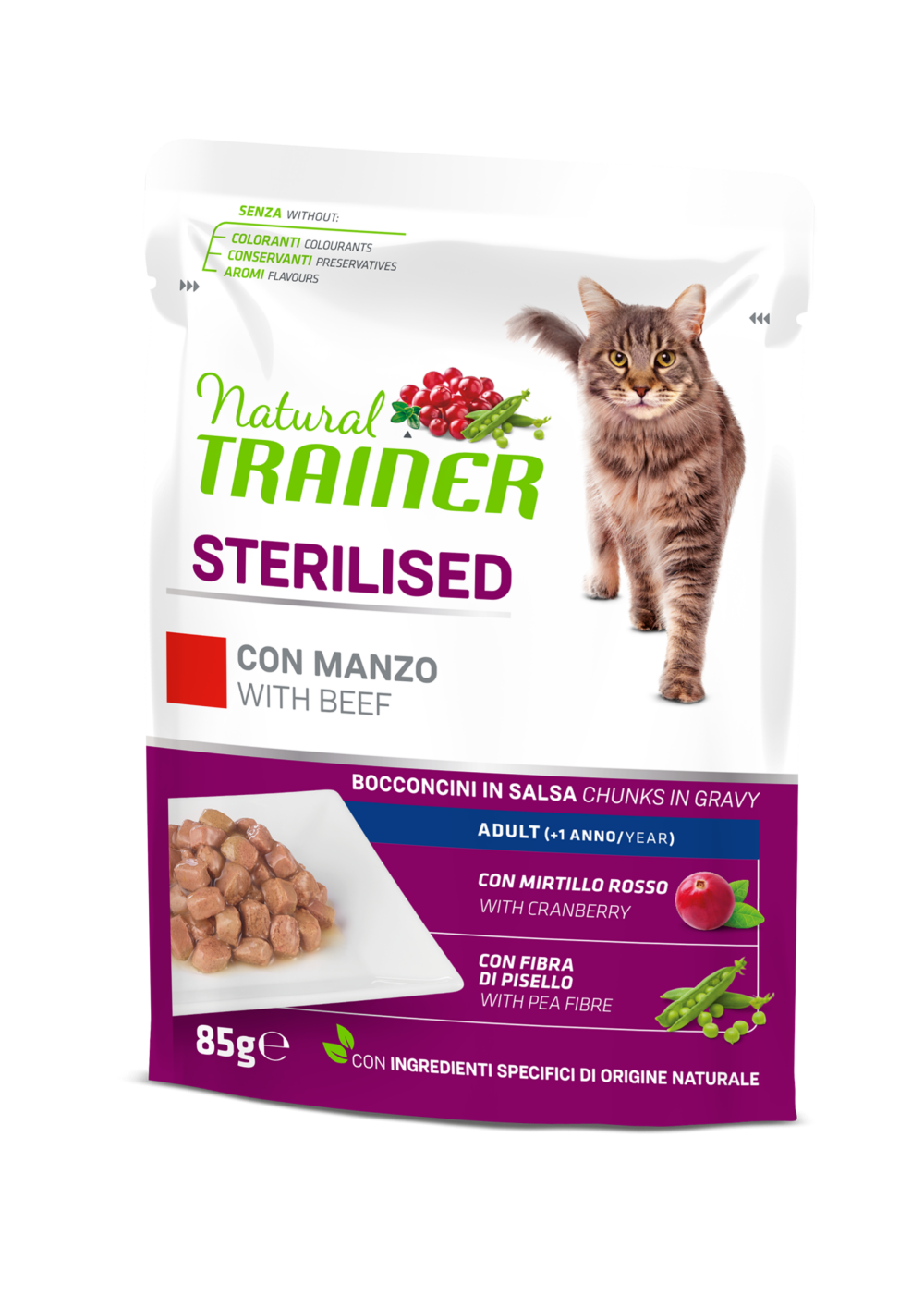 STERILISED ADULT BEEF WET