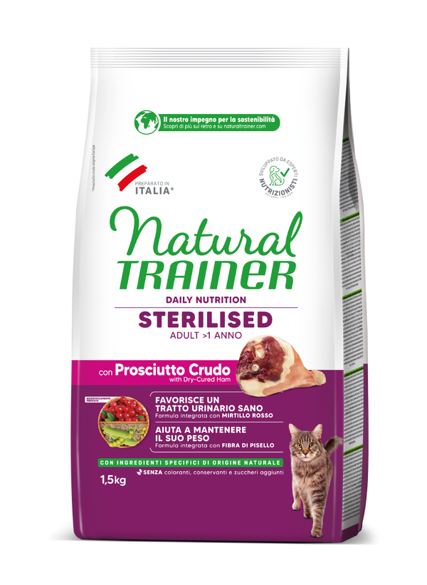 DAILY NUTRITION STERILISED ADULT CON PROSCIUTTO CRUDO