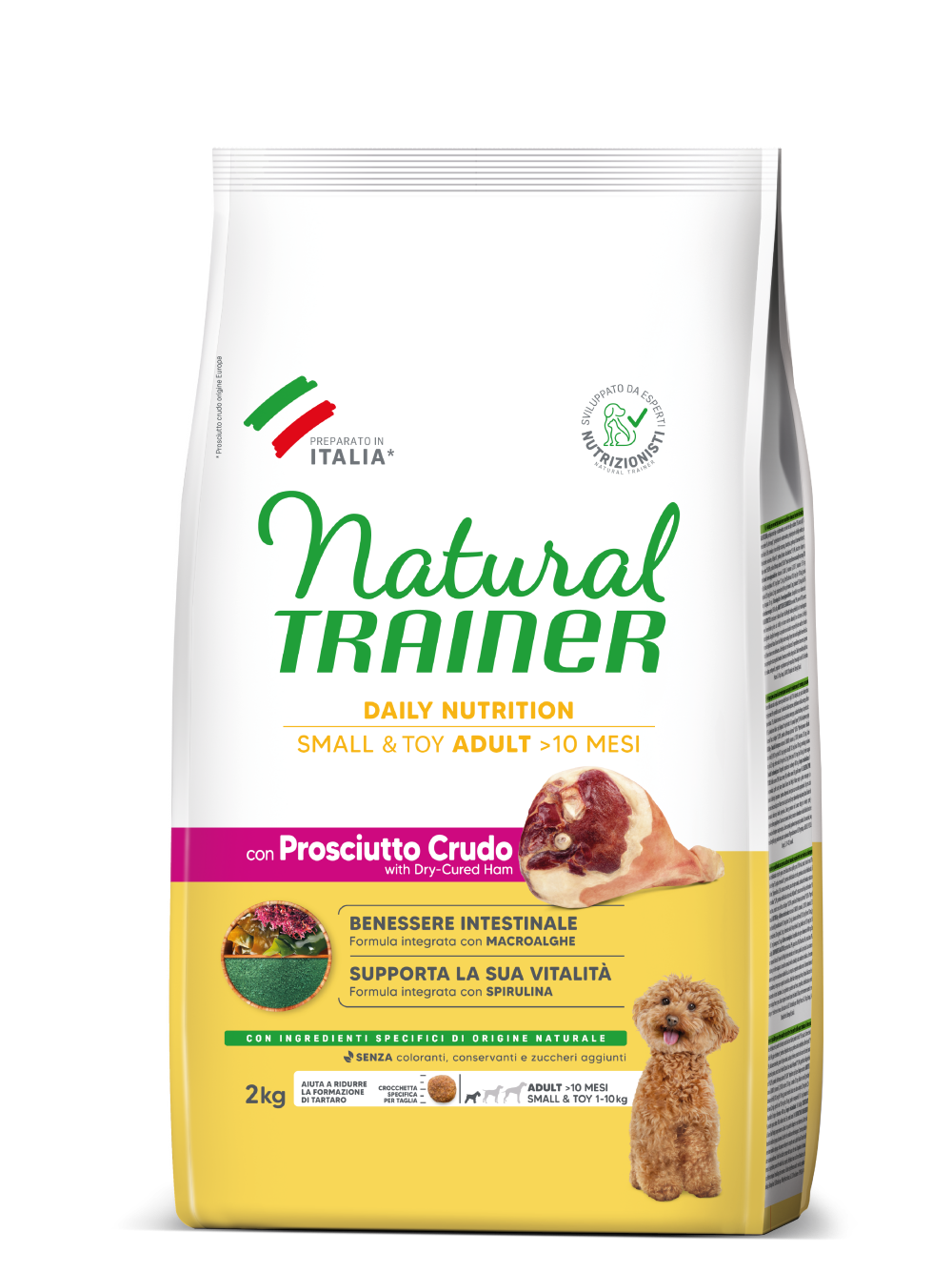 DAILY NUTRITION SMALL&TOY ADULT WITH DRY-CURED HAM