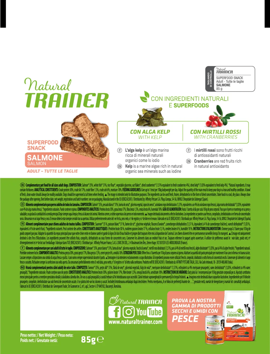 SUPERFOODS SNACKS SALMON