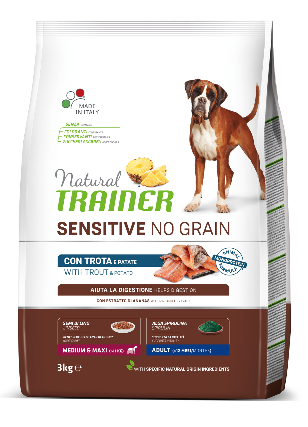 SPECIALTY NUTRITION  NO GRAIN MONOPROTEICO ANIMALE