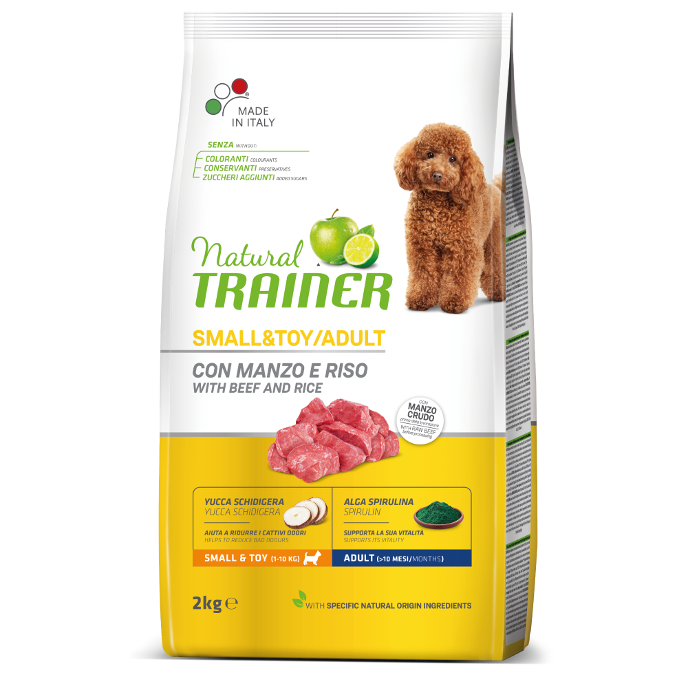 DAILY NUTRITION SMALL&TOY ADULT WITH BEEF