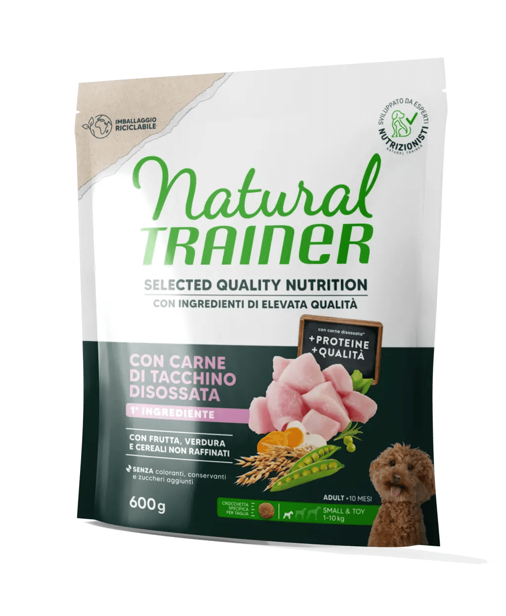SELECTED QUALITY NUTRITION -  ADULT MINI - WITH DEBONED TURKEY