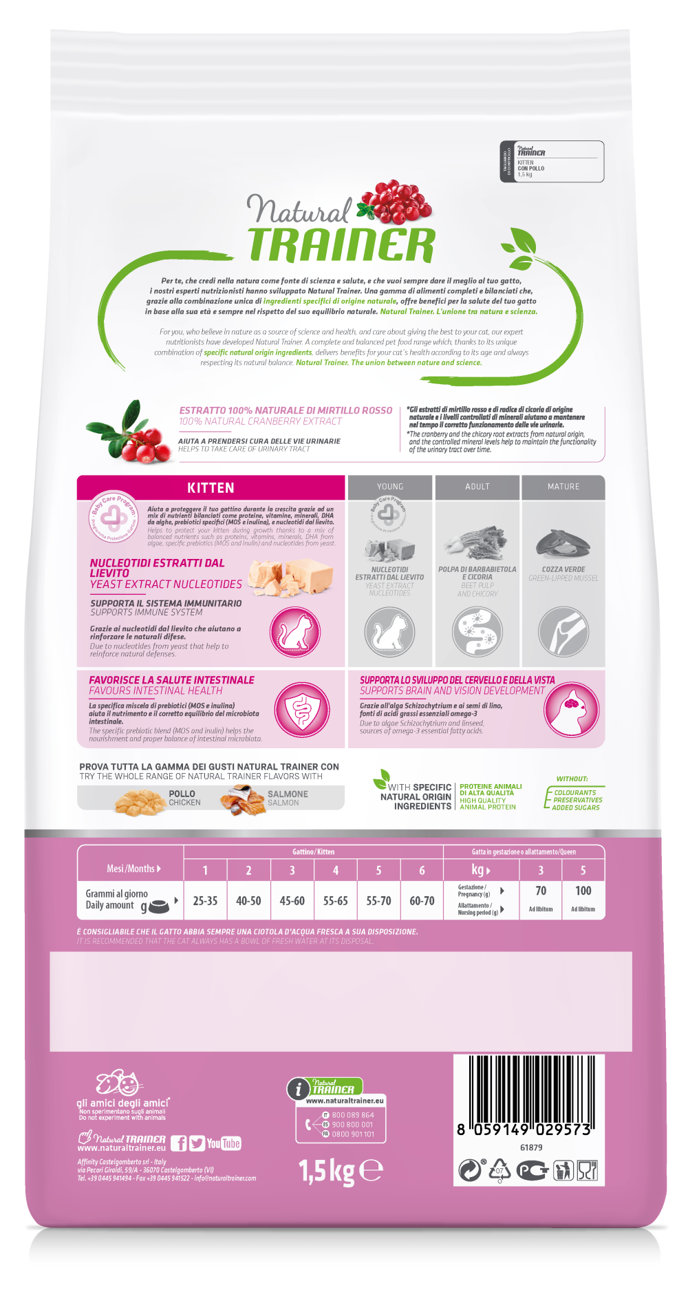 DAILY NUTRITION KITTEN&YOUNG WITH FRESH CHICKEN