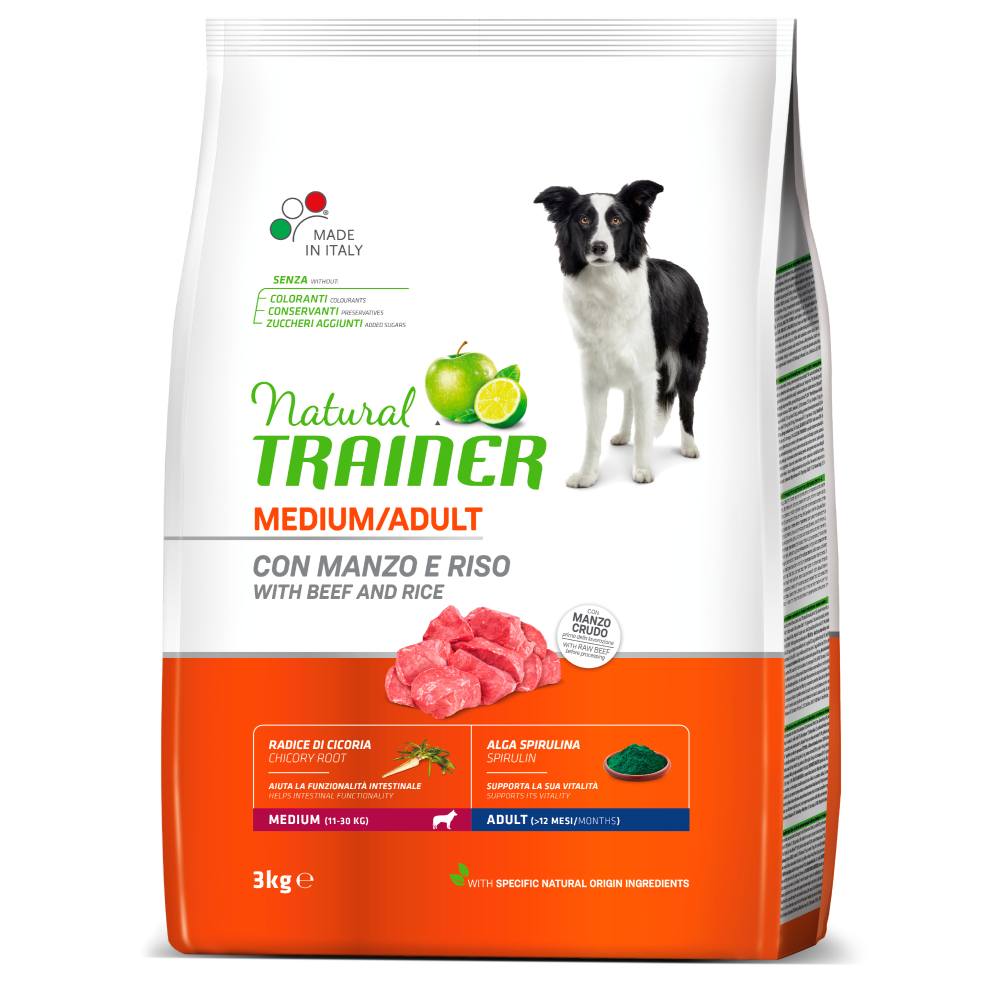 DAILY NUTRITION MEDIUM ADULT WITH BEEF