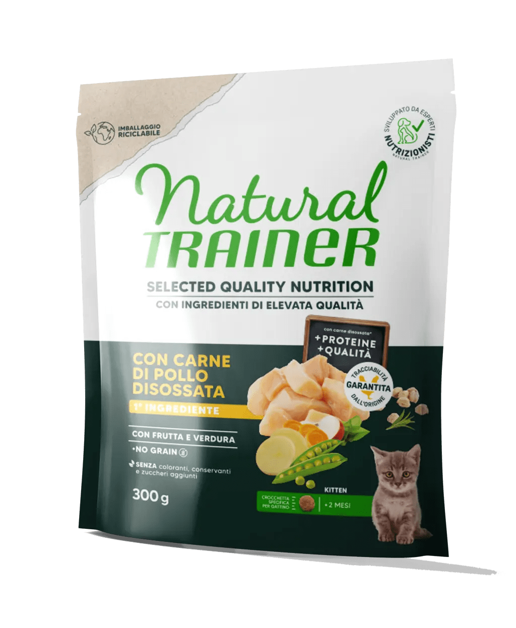 SELECTED QUALITY NUTRITION - KITTEN - WITH DEBONED CHICKEN