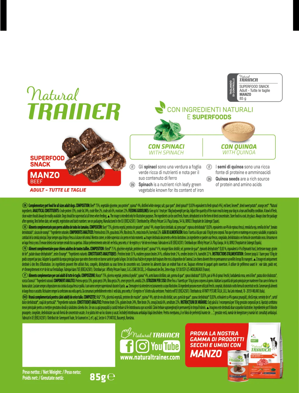 SUPERFOODS SNACKS BEEF